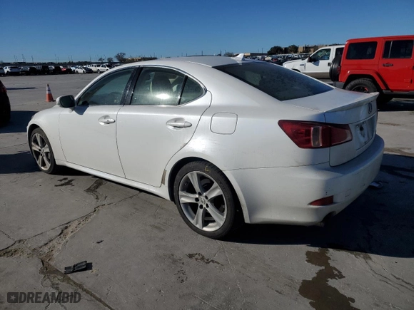 2011 Lexus IS 350 with VIN JTHBE5C28B5026712, listed as a Copart auction lot 89072505 with 92,776 mi miles and Salvage Title. Bid and sale history available at carsss.com. Image 2.