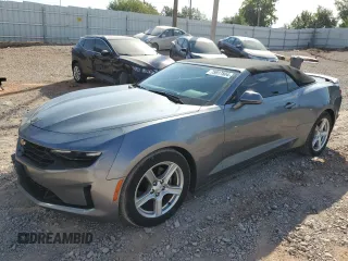 2020 Chevrolet Camaro 1LT with VIN 1G1FB3DX2L0103107, listed as a Copart auction lot 75917804 with 46,552 mi miles and Salvage Title. Bid and sale history available at carsss.com. Image 1.