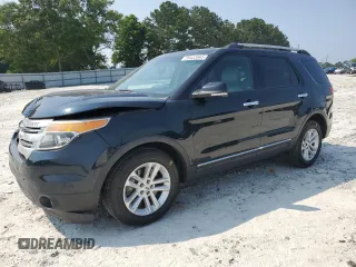 2014 Ford Explorer XLT with VIN 1FM5K7D89EGB88097, listed as a Copart auction lot 59423895 with 214,019 mi miles and Salvage title. Bid and sale history available at DreamBid. Image 1.