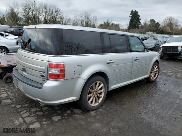 2015 Ford Flex Limited with VIN 2FMHK6D87FBA03867, listed as a Copart auction lot 48559395 with 0 mi miles and Clean Title. Bid and sale history available at carsss.com. Image 3.
