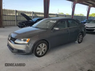 2013 Volkswagen Jetta SE with VIN 3VWDX7AJ9DM254156, listed as a Copart auction lot 57632355 with Not provided miles and Salvage title. Bid and sale history available at DreamBid. Image 1.