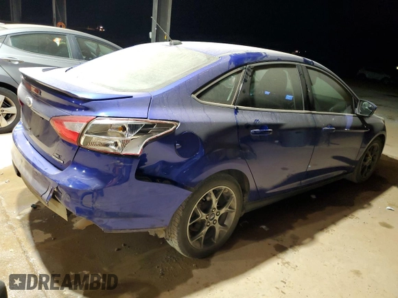 2013 Ford Focus SE with VIN 1FADP3F23DL186912, listed as a Copart auction lot 83547234 with 118,853 mi miles and Salvage Title. Bid and sale history available at carsss.com. Image 3.