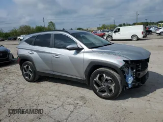 2023 Hyundai Tucson SEL with VIN 5NMJFCAE5PH287912, listed as a Copart auction lot 55416985 with 25,418 mi miles and Salvage title. Bid and sale history available at DreamBid. Image 4.
