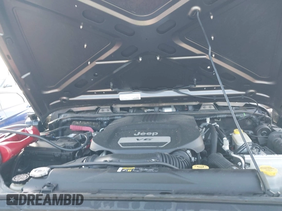 2017 Jeep Wrangler Unlimited Sport with VIN 1C4BJWDG8HL567051, listed as a IAAI auction lot 42495250 with 19,522 mi miles and . Bid and sale history available at DreamBid. Image 10.