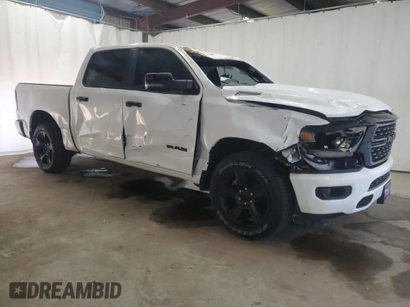 2024 Ram 1500 Lone Star with VIN 1C6SRFFTXRN124870, listed as a Copart auction lot 83383294 with 1,065 mi miles and Clean title. Bid and sale history available at DreamBid. Image 4.