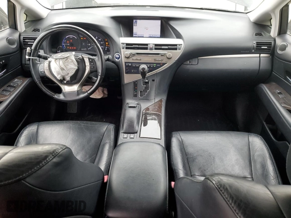 2013 Lexus RX 450h with VIN JTJZB1BAXD2412320, listed as a Copart auction lot 77810924 with 140,723 mi miles and Salvage title. Bid and sale history available at DreamBid. Image 8.
