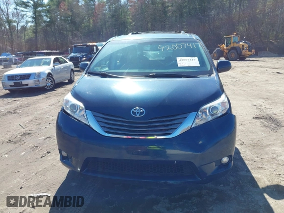 2011 Toyota Sienna XLE AAS with VIN 5TDYK3DCXBS114882, listed as a IAAI auction lot 42007417 with 144,087 mi miles and . Bid and sale history available at DreamBid. Image 13.