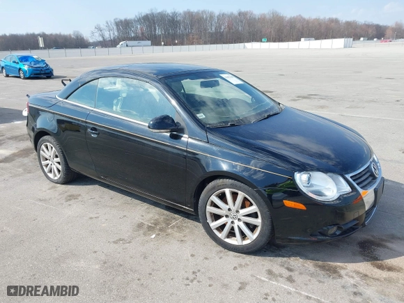 2008 Volkswagen Eos Turbo with VIN WVWBA71F88V048376, listed as a IAAI auction lot 41693649 with NaN miles. Bid and sale history available at carsss.com. Image 1.