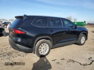 2024 Toyota Highlander XLE z VIN 5TDAAAA56RS006753, wystawiony jako Copart lot #43558345 z przebiegiem 86 961 mil mil oraz Szkoda całkowita • Salvage title. Historia ofert i sprzedaży dostępna na DreamBid. Obrazek 3.