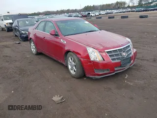 2008 Cadillac CTS AWD w/1SA with VIN 1G6DG577880193090, listed as a IAAI auction lot 41451752 with 999,999 mi miles. Bid and sale history available at carsss.com. Image 1.