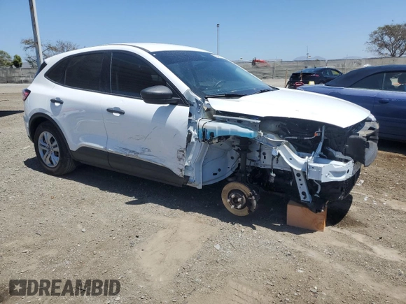 2022 Ford Escape S with VIN 1FMCU0F68NUA19694, listed as a Copart auction lot 52544614 with Not provided miles and Salvage title. Bid and sale history available at DreamBid. Image 4.
