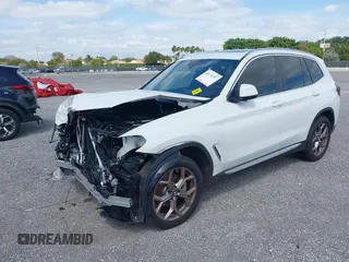 2022 BMW X3 xDrive30i with VIN 5UX53DP08N9M80851, listed as a IAAI auction lot 40173357 with 18,889 mi miles and . Bid and sale history available at DreamBid. Image 16.