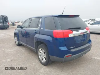 2010 GMC Terrain SLE-1 with VIN 2CTALBEW1A6392990, listed as a IAAI auction lot 41742955 with 135,375 mi miles. Bid and sale history available at carsss.com. Image 3.