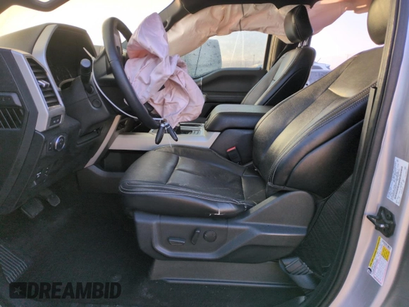 2019 Ford F-150 XL with VIN 1FTFW1E41KFC46078, listed as a Copart auction lot 88750395 with 125,092 mi miles and Salvage Title. Bid and sale history available at carsss.com. Image 7.