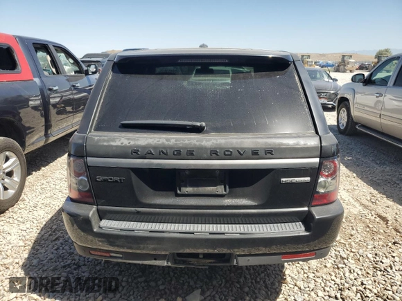 2012 Land Rover Range Rover Sport HSE Lux with VIN SALSK2D4XCA752503, listed as a Copart auction lot 59153015 with 110,382 mi miles and Salvage title. Bid and sale history available at DreamBid. Image 6.