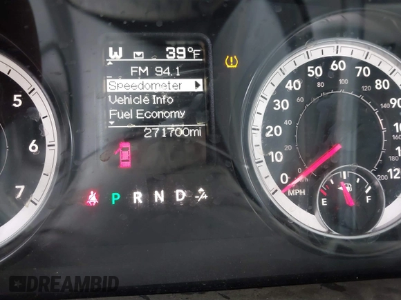2014 Ram 1500 Express with VIN 1C6RR7KT0ES215751, listed as a IAAI auction lot 41660547 with 271,700 mi miles. Bid and sale history available at carsss.com. Image 7.