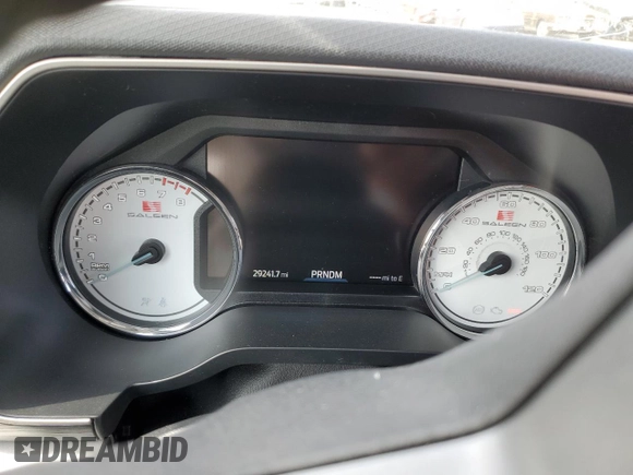 2021 Ford F-150 XL with VIN 1FTMF1C57MKD79392, listed as a Copart auction lot 49148275 with 29,241 mi miles and Salvage title. Bid and sale history available at DreamBid. Image 9.