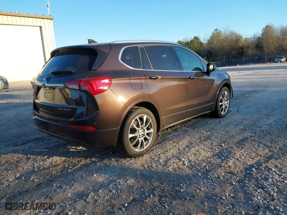2020 Buick Envision Essence with VIN LRBFXCSA1LD184017, listed as a IAAI auction lot 41406153 with 45,183 mi miles. Bid and sale history available at carsss.com. Image 4.
