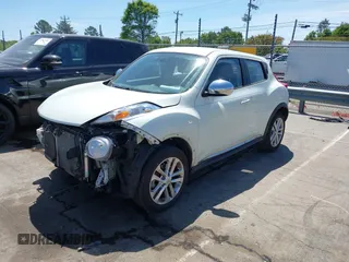 2012 Nissan Juke SL with VIN JN8AF5MRXCT103278, listed as a IAAI auction lot 42022585 with 139,659 mi miles and . Bid and sale history available at carsss.com. Image 2.