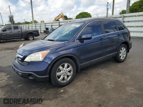 2009 Honda CR-V EX-L with VIN 5J6RE38779L009909, listed as a Copart auction lot 54349825 with 142,693 mi miles and Salvage Title. Bid and sale history available at carsss.com. Image 1.