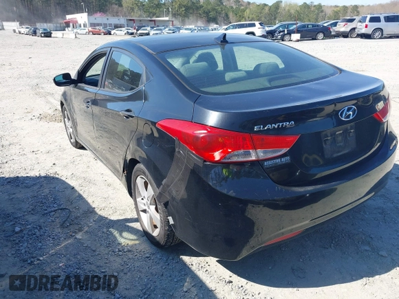 2012 Hyundai Elantra Limited with VIN KMHDH4AE7CU291603, listed as a IAAI auction lot 41893161 with 200,776 mi miles. Bid and sale history available at carsss.com. Image 3.