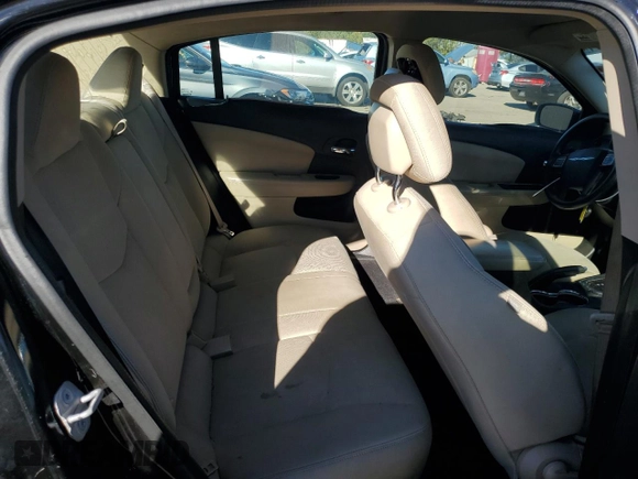 2014 Chrysler 200 LX with VIN 1C3CCBAG6EN103658, listed as a Copart auction lot 87053294 with 104,933 mi miles and Salvage Title. Bid and sale history available at carsss.com. Image 10.