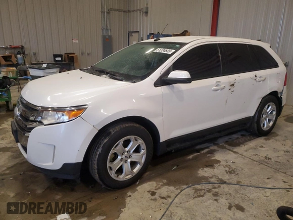 2013 Ford Edge SEL with VIN 2FMDK3J91DBB51259, listed as a Copart auction lot 51234605 with 167,396 mi miles and Non Repairable. Bid and sale history available at carsss.com. Image 1.