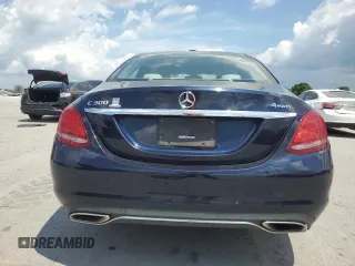 2018 Mercedes-Benz C 300 with VIN 55SWF4KB0JU272614, listed as a Copart auction lot 64769445 with 61,062 mi miles and Salvage title. Bid and sale history available at DreamBid. Image 6.