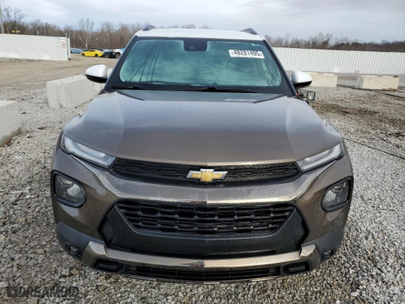 2021 Chevrolet TrailBlazer ACTIV with VIN KL79MVSL4MB016256, listed as a Copart auction lot 48281495 with 82,112 mi miles and Salvage Title. Bid and sale history available at carsss.com. Image 5.