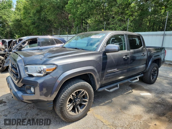 2017 Toyota Tacoma SR5 with VIN 3TMAZ5CNXHM044286, listed as a Copart auction lot 61455145 with 112,079 mi miles and Salvage title. Bid and sale history available at DreamBid. Image 1.