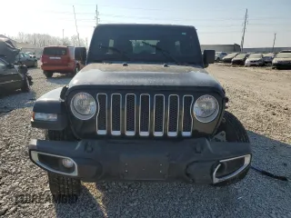 2021 Jeep Wrangler Unlimited Sahara with VIN 1C4HJXEN8MW668130, listed as a Copart auction lot 49049685 with Not provided miles and Salvage title. Bid and sale history available at DreamBid. Image 5.