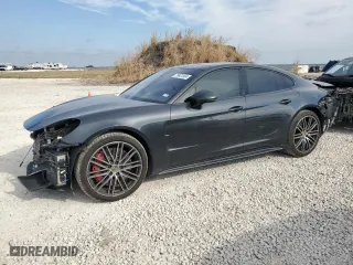 2018 Porsche Panamera Turbo with VIN WP0AF2A77JL140668, listed as a Copart auction lot 79931934 with 90,137 mi miles and Salvage Title. Bid and sale history available at carsss.com. Image 1.