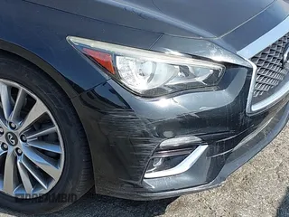 2018 Infiniti Q50 Luxe with VIN JN1EV7AP9JM358741, listed as a IAAI auction lot 42644098 with 101,553 mi miles and . Bid and sale history available at DreamBid. Image 6.