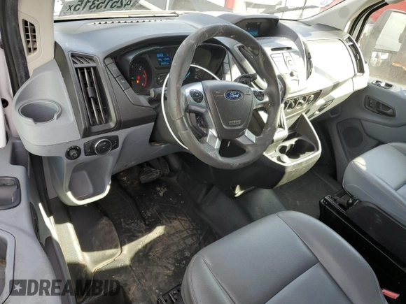 2018 Ford Transit with VIN 1FTBF4XV0JKA95293, listed as a Copart auction lot 42515315 with 198,291 mi miles and Salvage Title. Bid and sale history available at DreamBid. Image 8.