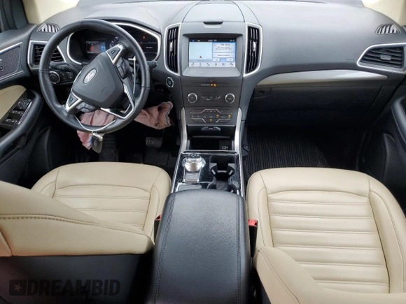 2019 Ford Edge SEL z VIN 2FMPK4J92KBB21770, wystawiony jako Copart lot #56056585 z przebiegiem 64 042 mil mil oraz Szkoda całkowita • Salvage title. Historia ofert i sprzedaży dostępna na DreamBid. Obrazek 8.