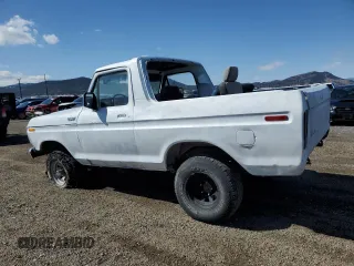 1978 Ford Bronco z VIN 000000U15HLBG4007, wystawiony jako Copart lot #51468945 z przebiegiem 94 228 mil mil oraz Tytuł czysty. Historia ofert i sprzedaży dostępna na DreamBid. Obrazek 2.