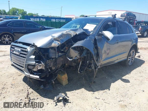 2014 Audi SQ5 Prestige with VIN WA1VGAFP6EA011608, listed as a IAAI auction lot 42325446 with 114,867 mi miles and . Bid and sale history available at DreamBid. Image 2.