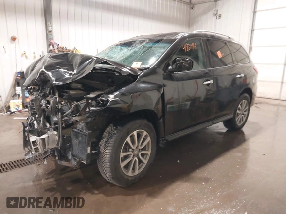 2016 Nissan Pathfinder SL z VIN 5N1AR2MM4GC660727, wystawiony jako IAAI lot #41834916 z przebiegiem Nie podano mil oraz . Historia ofert i sprzedaży dostępna na DreamBid. Obrazek 2.