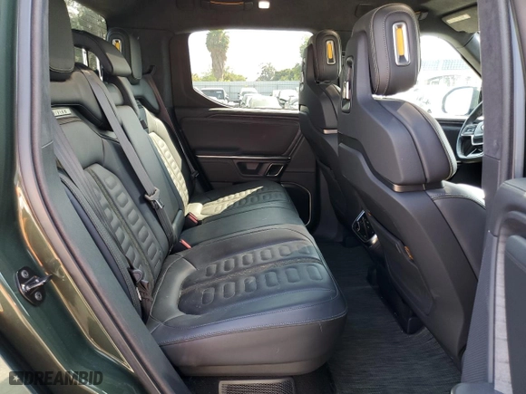 2023 Rivian R1T Adventure with VIN 7FCTGAAA9PN018171, listed as a Copart auction lot 72593614 with 12,553 mi miles and Salvage Title. Bid and sale history available at carsss.com. Image 10.