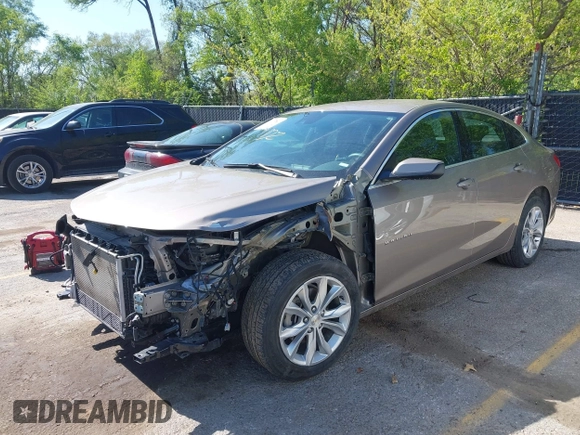 2024 Chevrolet Malibu LT with VIN 1G1ZD5ST0RF131349, listed as a IAAI auction lot 42067313 with 30,000 mi miles and . Bid and sale history available at DreamBid. Image 2.