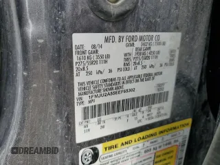 2014 Ford Expedition Limited with VIN 1FMJU2A55EEF65302, listed as a Copart auction lot 58933025 with 159,241 mi miles and Clean title. Bid and sale history available at DreamBid. Image 13.