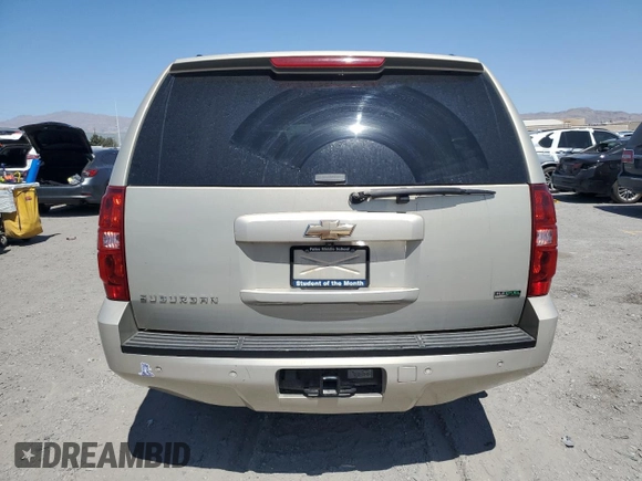 2010 Chevrolet Suburban LT with VIN 1GNUCJE09AR204548, listed as a Copart auction lot 52186805 with 168,015 mi miles and Salvage Title. Bid and sale history available at DreamBid. Image 6.