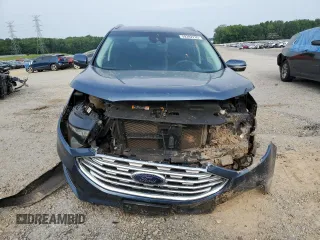 2019 Ford Edge SEL with VIN 2FMPK3J96KBC24295, listed as a Copart auction lot 59392235 with 112,075 mi miles and Salvage title. Bid and sale history available at DreamBid. Image 5.