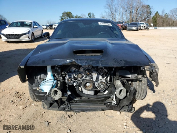 2023 Dodge Challenger R/T with VIN 2C3CDZBT0PH515247, listed as a Copart auction lot 45588055 with 35,452 mi miles and Salvage Title. Bid and sale history available at carsss.com. Image 5.