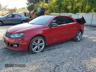 2014 Volkswagen Eos Sport z VIN WVWBW8AH9EV002933, wystawiony jako Copart lot #56212705 z przebiegiem 142 117 mil mil oraz Szkoda całkowita • Salvage title. Historia ofert i sprzedaży dostępna na DreamBid. Obrazek 1.