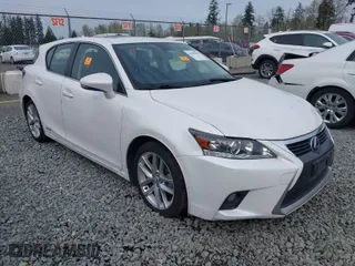 2015 Lexus CT 200h Hybrid with VIN JTHKD5BH9F2249812, listed as a IAAI auction lot 41999060 with 1 mi miles. Bid and sale history available at carsss.com. Image 1.