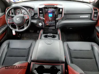 2022 Ram 1500 Rebel z VIN 1C6SRFLTXNN204328, wystawiony jako Copart lot #55575875 z przebiegiem 37 663 mil mil oraz Szkoda całkowita • Salvage title. Historia ofert i sprzedaży dostępna na DreamBid. Obrazek 8.