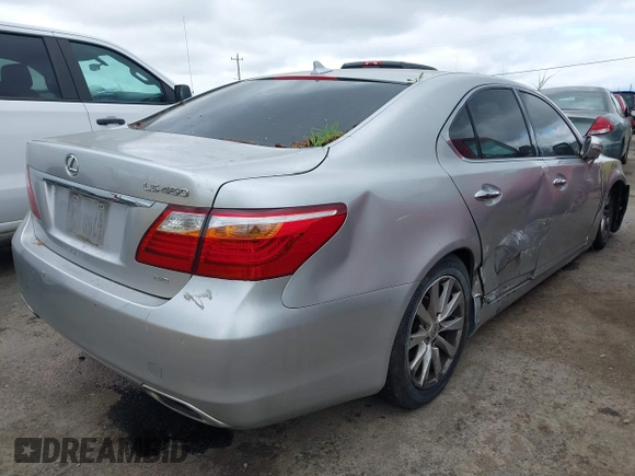 2012 Lexus LS 460 with VIN JTHCL5EF0C5014758, listed as a IAAI auction lot 41627475 with 154,717 mi miles and . Bid and sale history available at DreamBid. Image 4.