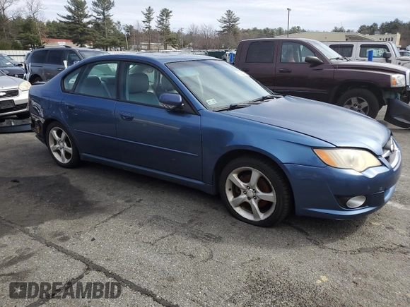 2008 Subaru Legacy Limited with VIN 4S3BL626787217231, listed as a Copart auction lot 50926715 with 204,828 mi miles and Salvage title. Bid and sale history available at DreamBid. Image 4.