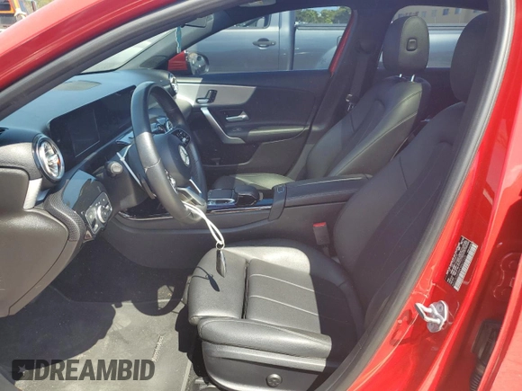 2019 Mercedes-Benz A 220 with VIN WDD3G4EB8KW027205, listed as a Copart auction lot 53318525 with Not Provided miles and Salvage Title. Bid and sale history available at DreamBid. Image 7.